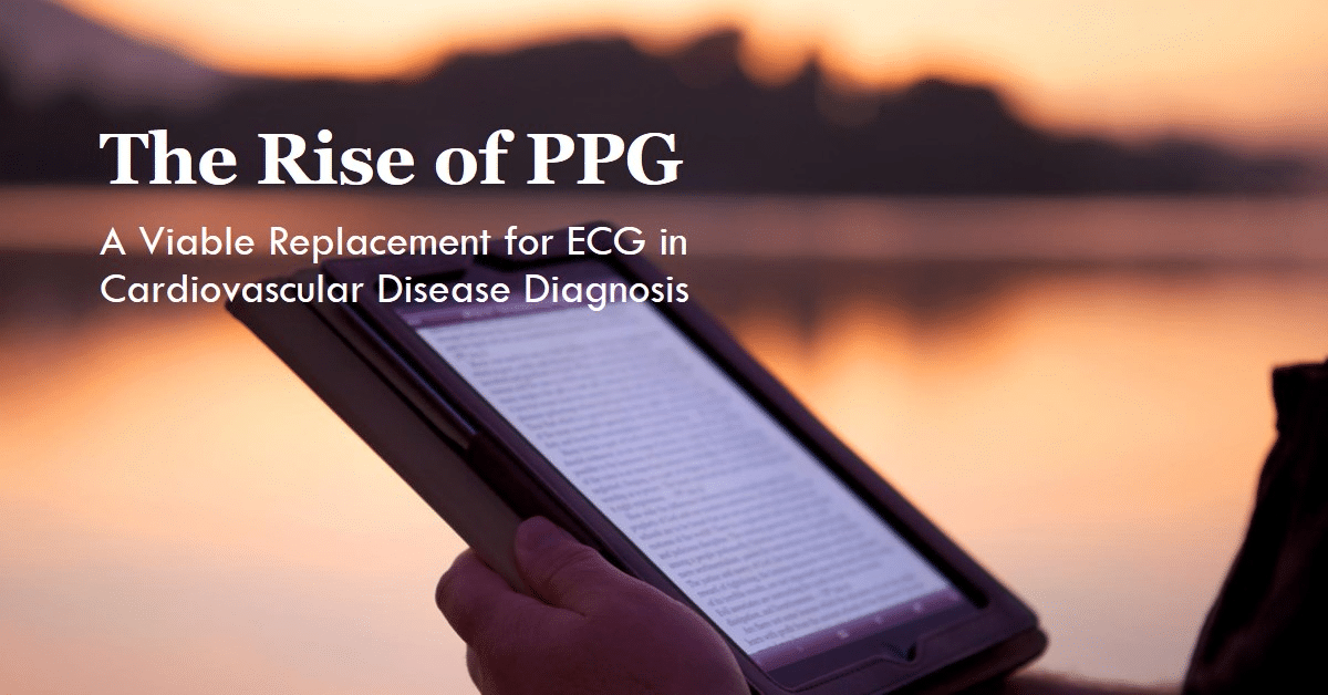 A ascensão do PPG: uma alternativa viável ao ECG no diagnóstico de doenças cardiovasculares.