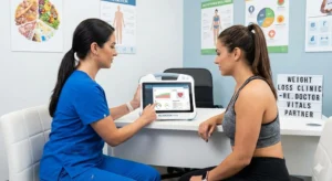 A Ascensão do Monitoramento de Sinais Vitais Baseado em Smartphones para Doenças Crônicas 4 RE.DOCTOR Sinais Vitais para Clínicas de Emagrecimento